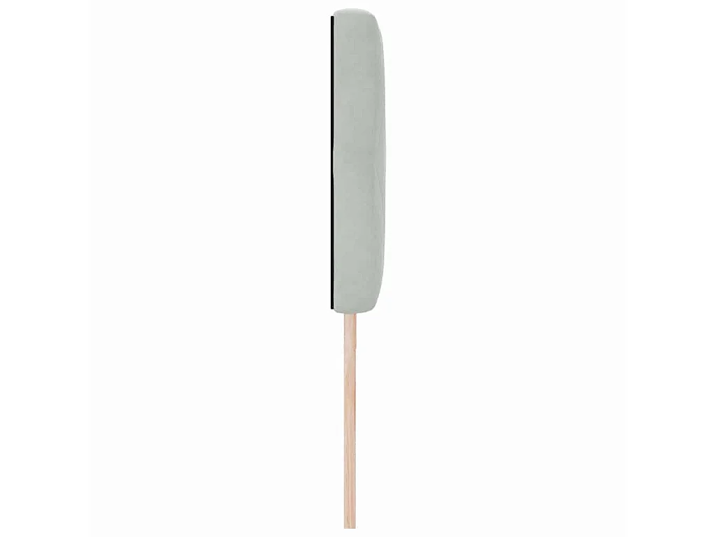 Tête de lit Gris clair 180 cm Velours