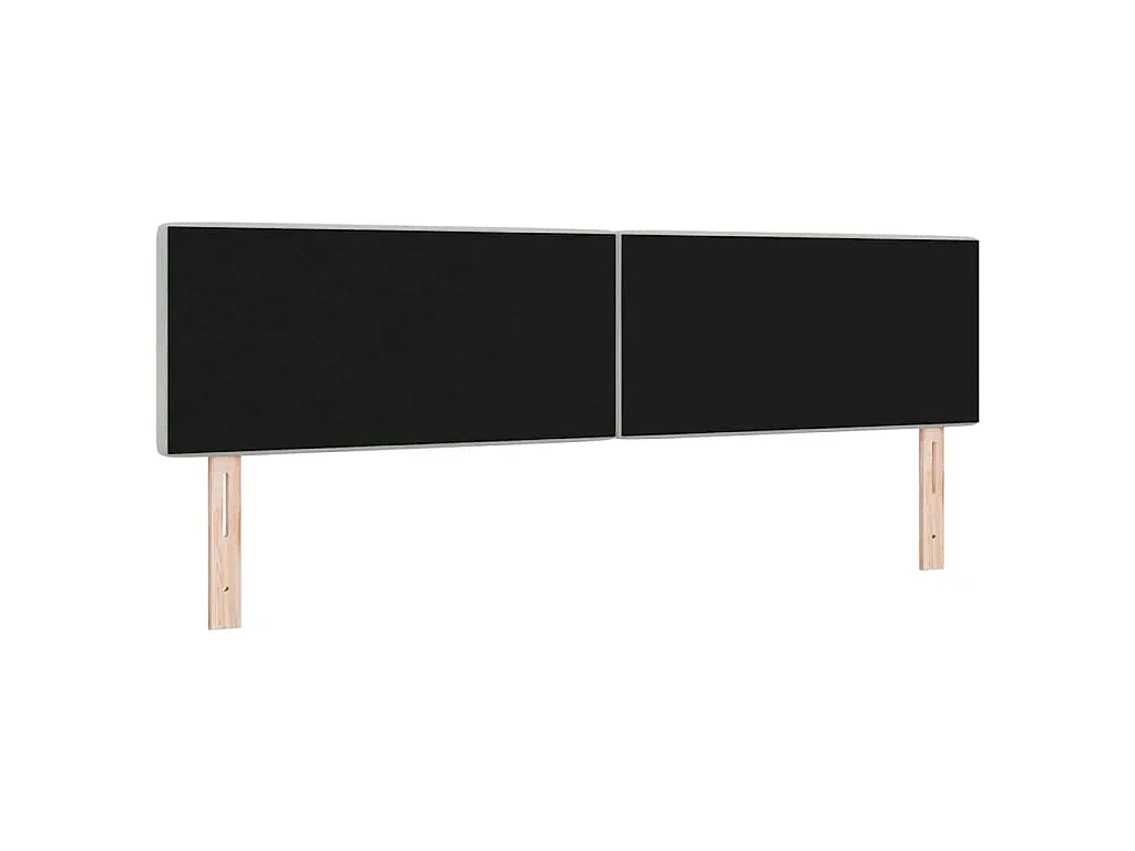 Tête de lit Gris clair 180 cm Velours