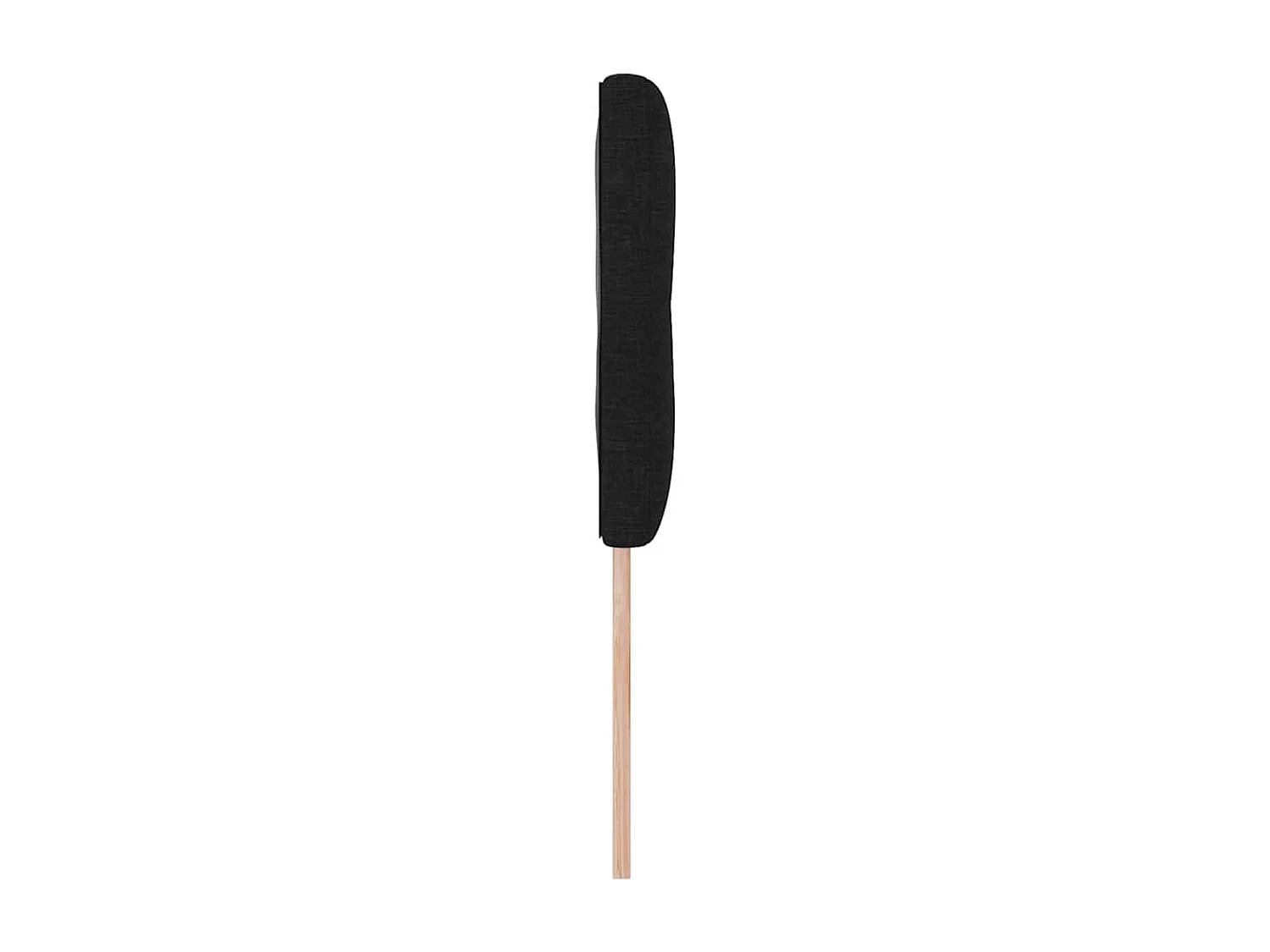 Testiera regolabile in altezza con testiera Nero 160 cm Tessuto