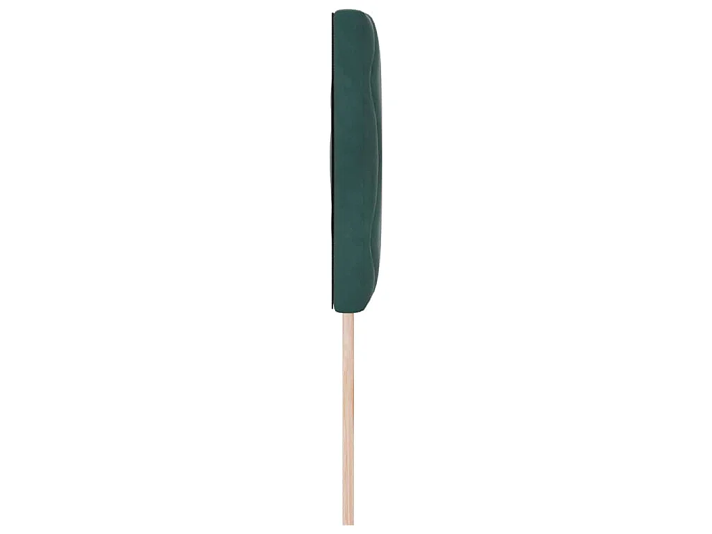 Tête de lit Vert foncé 160 cm Velours