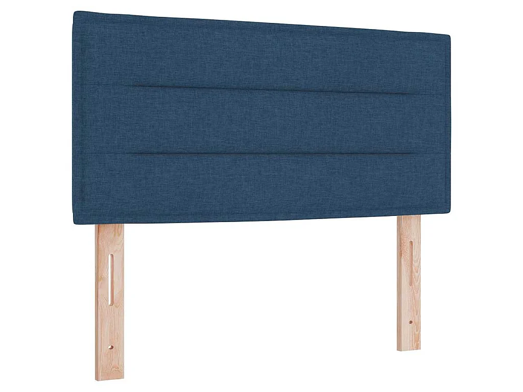 Kopfteil Blau 100 cm Stoff