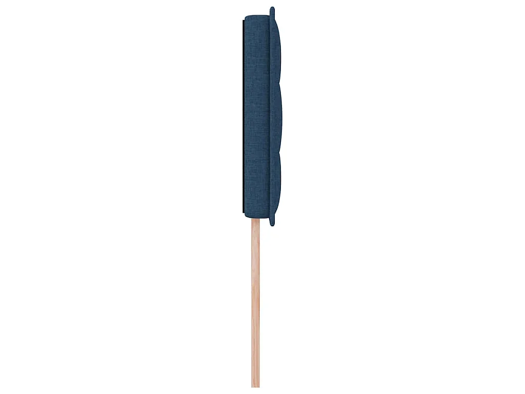 Kopfteil Blau 100 cm Stoff