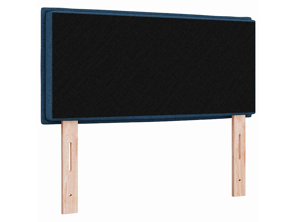Kopfteil Blau 100 cm Stoff