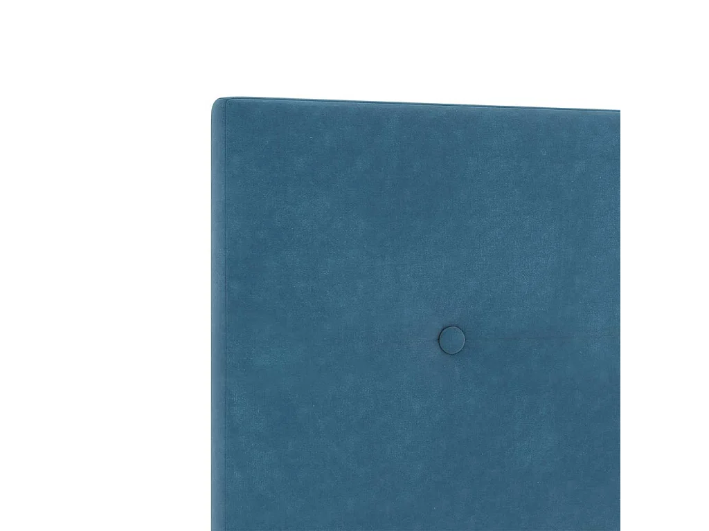 Tête de lit Montage mural Bleu foncé 160 cm Velours