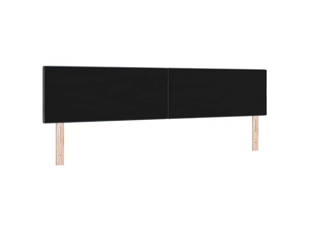 Testiera Grigio scuro 200 cm Velluto