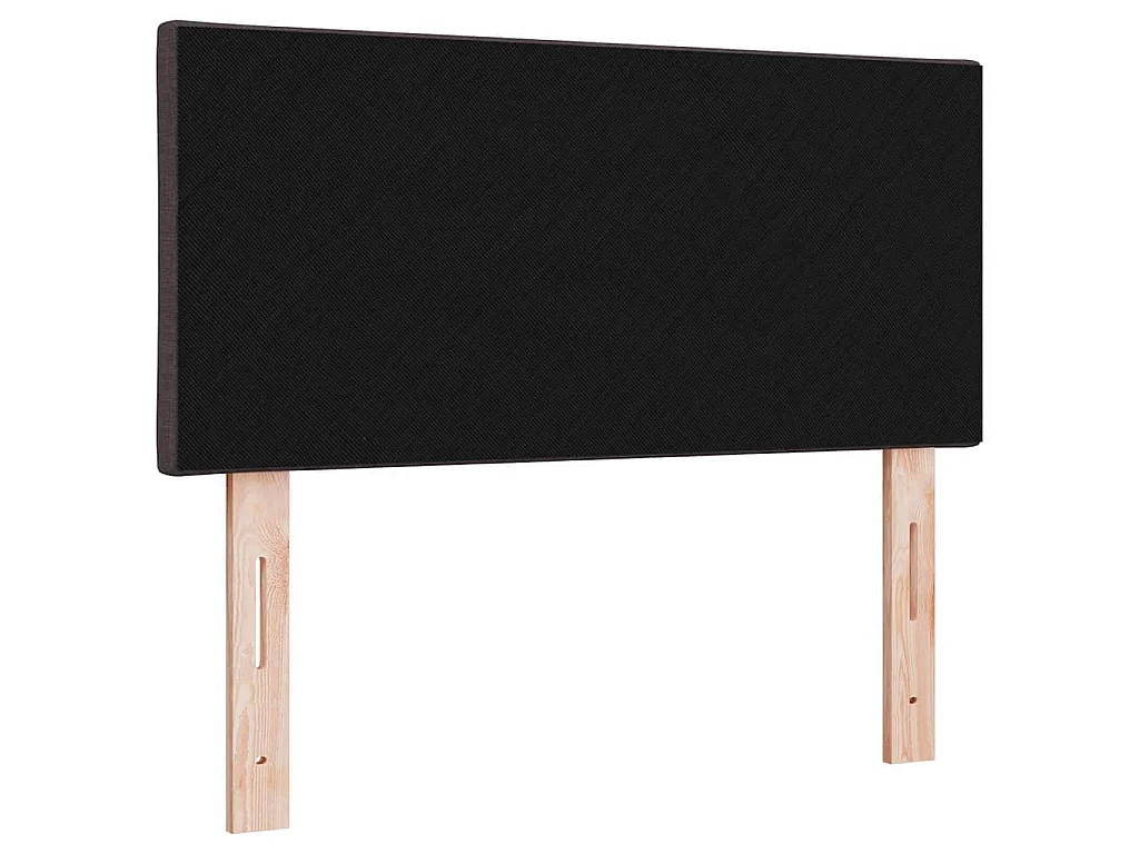 Testiera Marrone Scuro 100 cm Tessuto