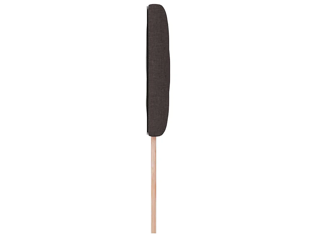 Testiera Marrone Scuro 100 cm Tessuto