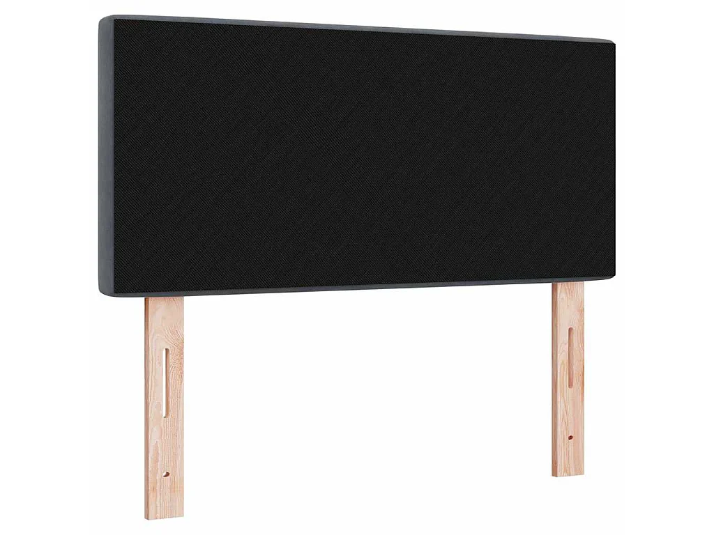 Hoofdbord Donkergrijs 90 cm Fluweel