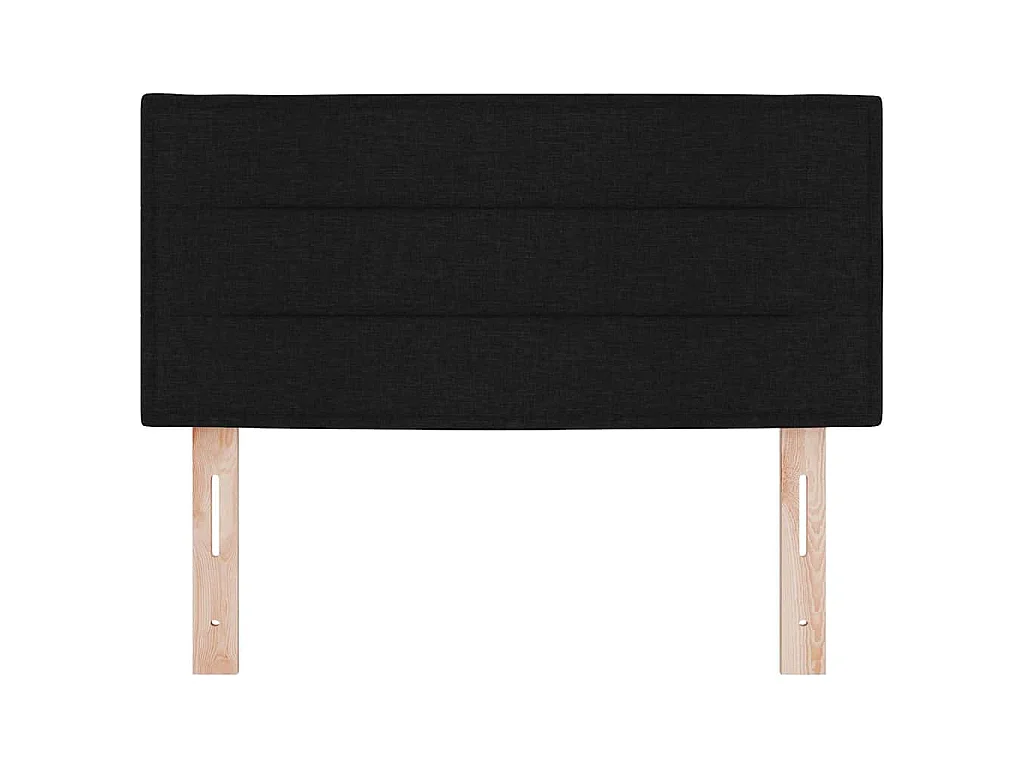Testiera Nero 90 cm Tessuto