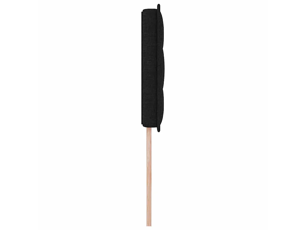 Testiera Nero 90 cm Tessuto