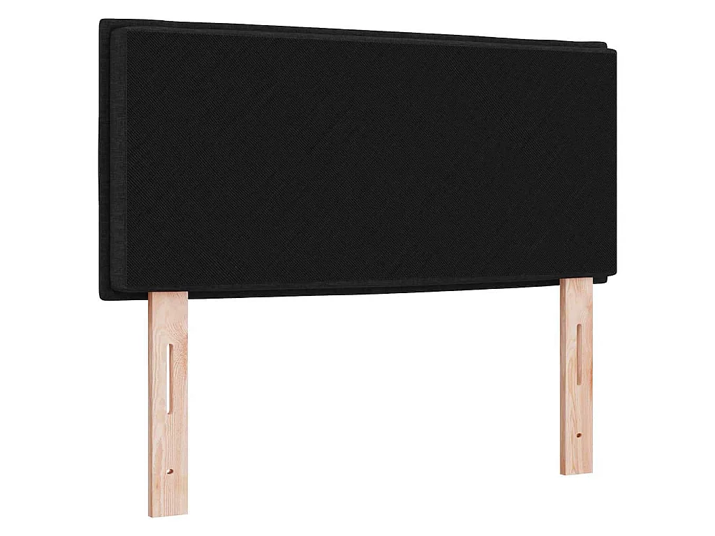 Testiera Nero 90 cm Tessuto