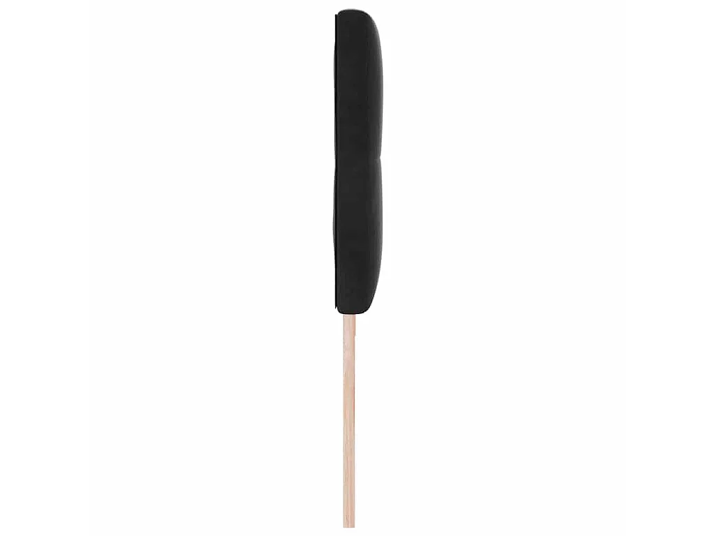 Tête de lit Noir 200 cm Velours