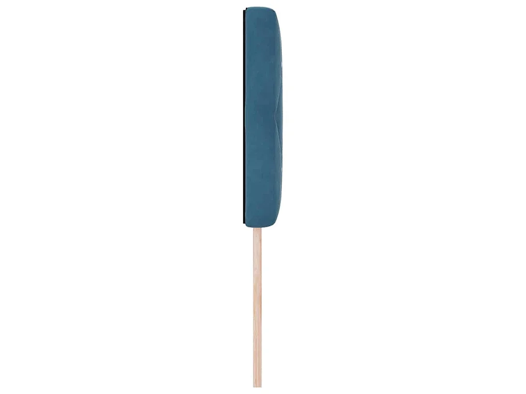Kopfteil Dunkelblau 80 cm Samt