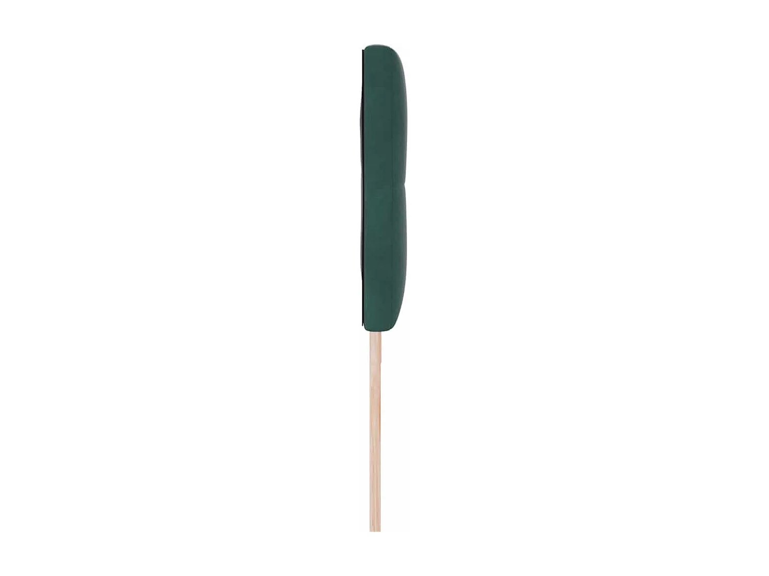 Tête de lit avec tête de lit Vert foncé 180 cm Cuir synthétique