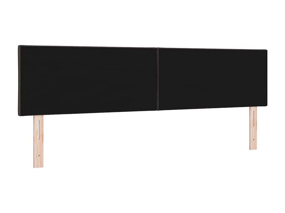 Tête de lit Marron foncé 180 cm Cuir synthétique