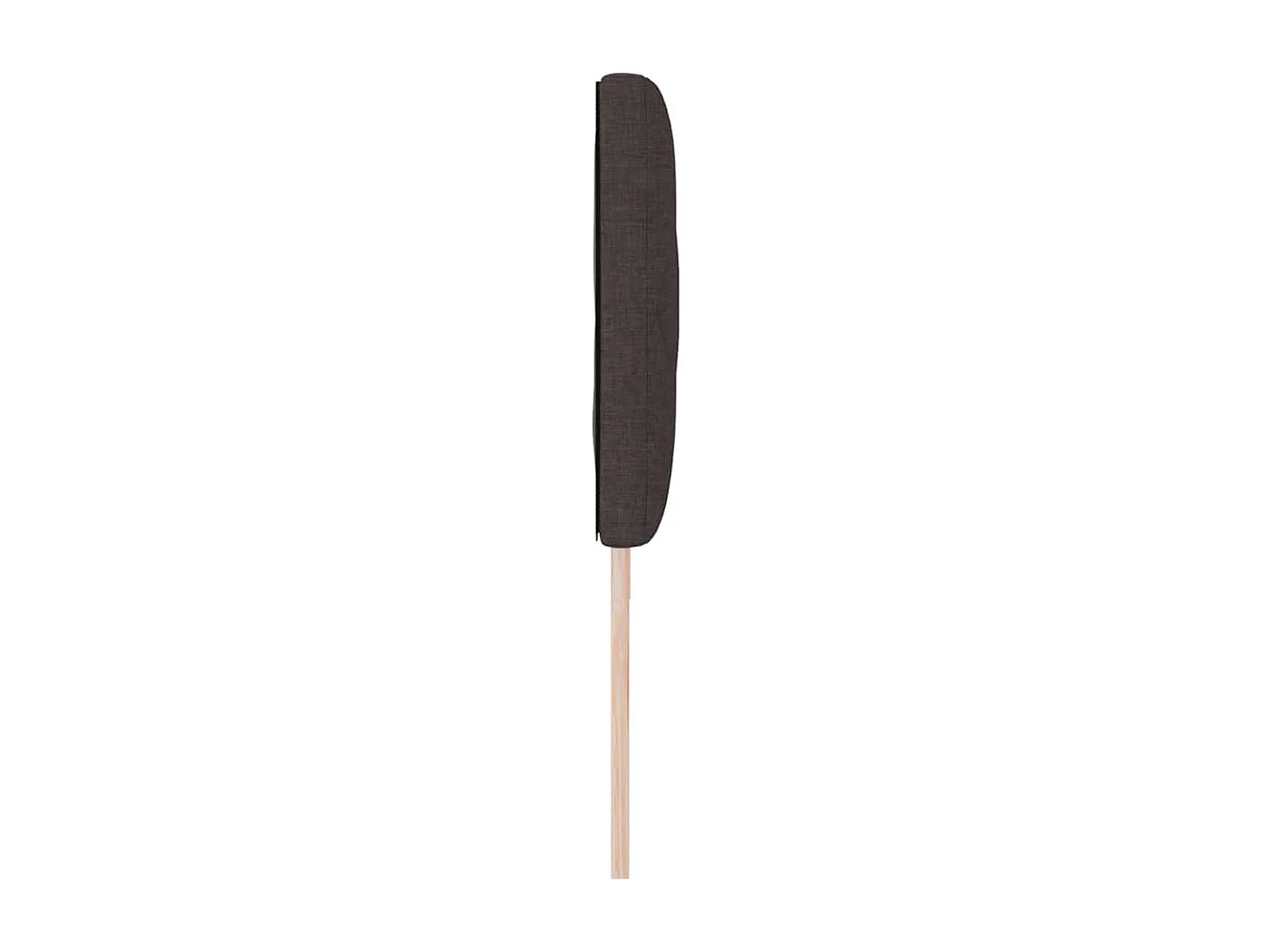 Tête de lit Marron foncé 180 cm Cuir synthétique