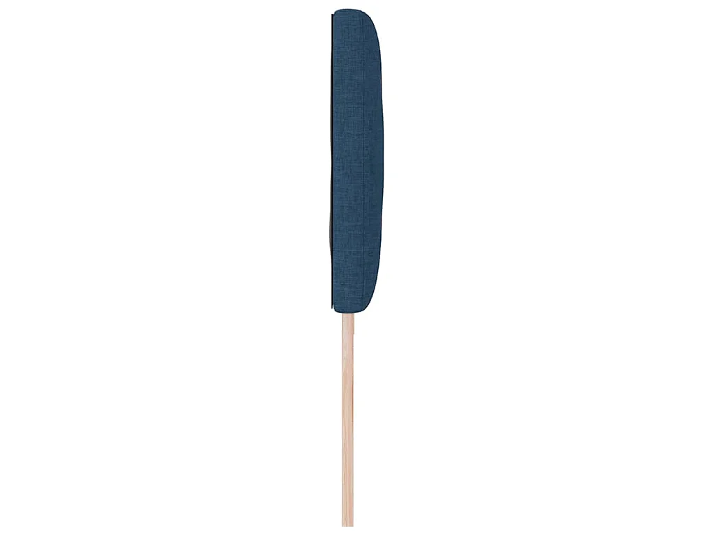 Kopfteil Blau 200 cm Stoff
