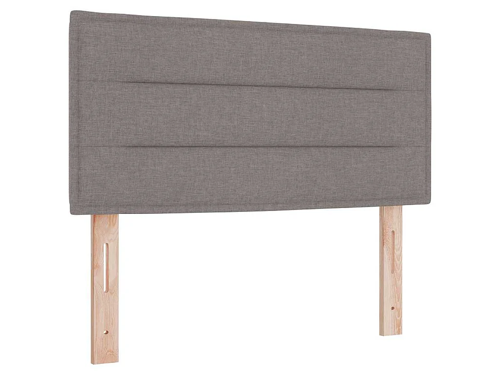 Kopfteil Taupe 80 cm Stoff