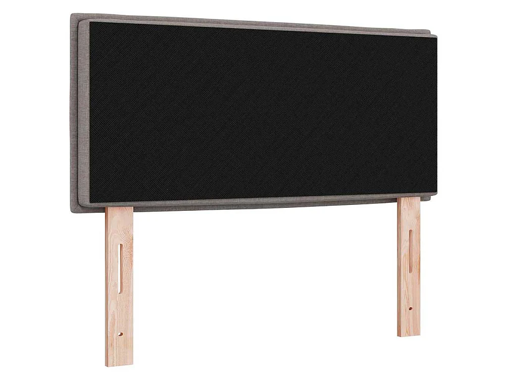 Kopfteil Taupe 80 cm Stoff