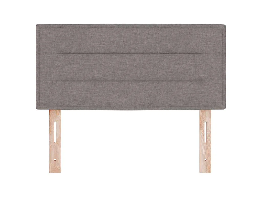 Kopfteil Taupe 80 cm Stoff
