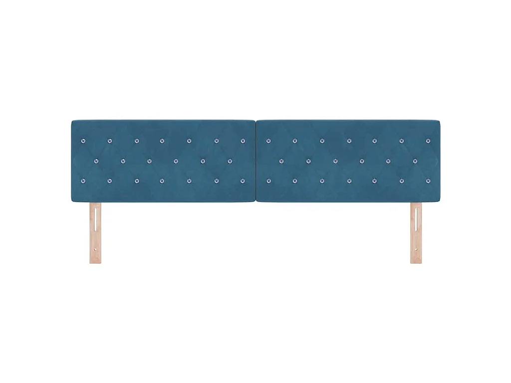 Testiera Blu Scuro 180 cm Velluto