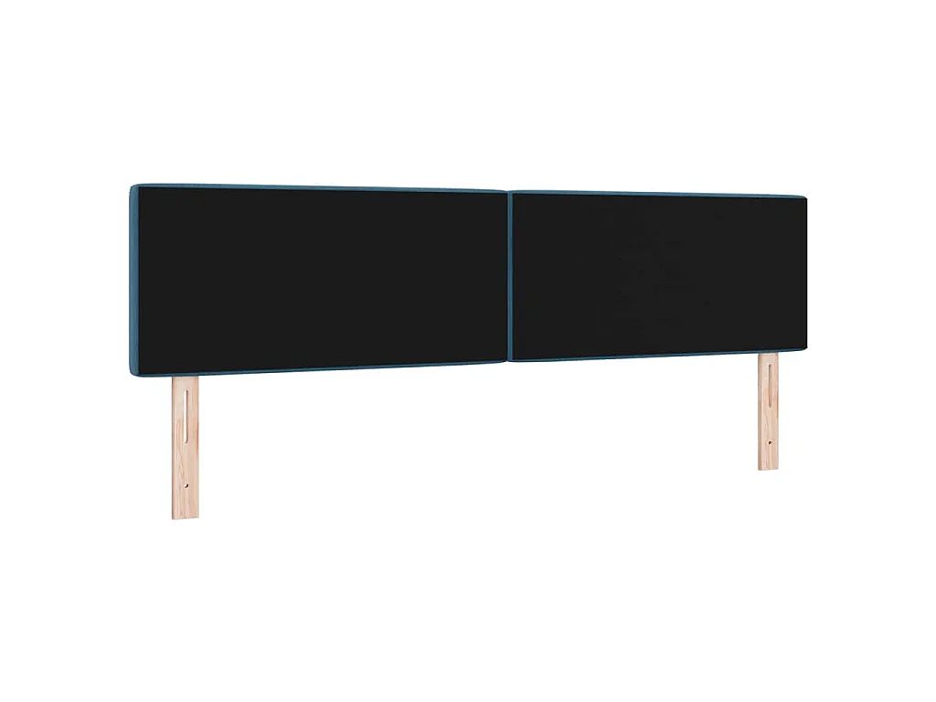 Testiera Blu Scuro 180 cm Velluto