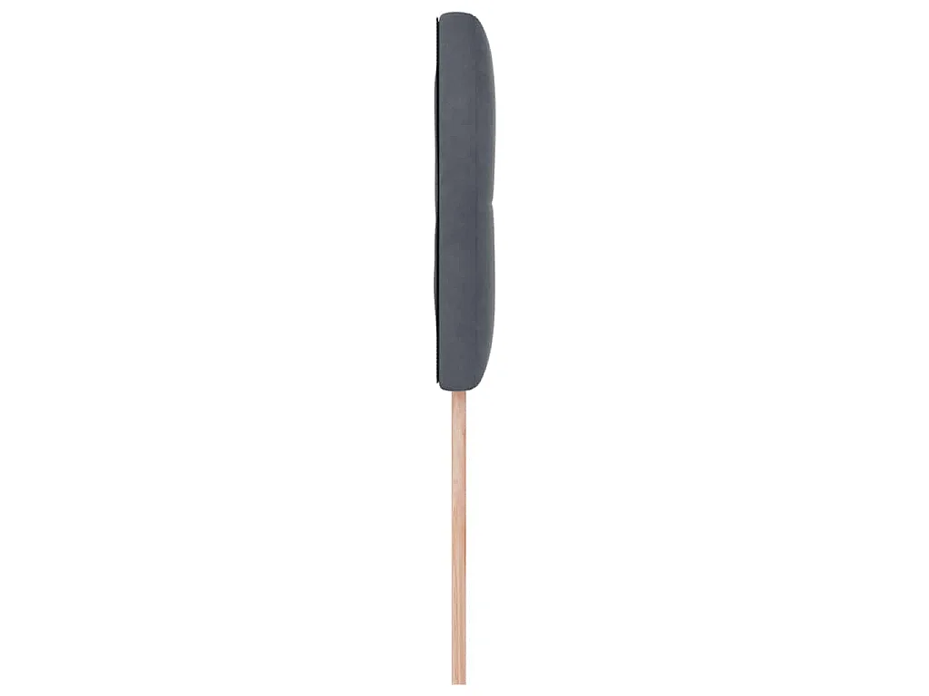 Testiera Grigio scuro 90 cm Velluto