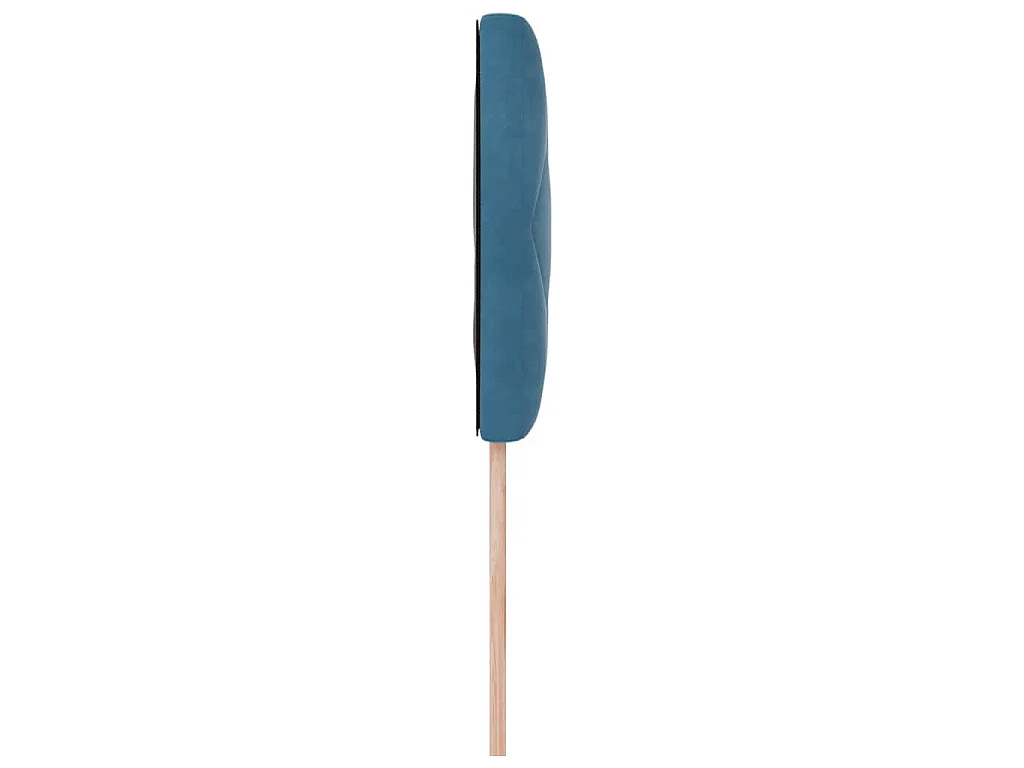 Kopfteil Dunkelblau 100 cm Samt