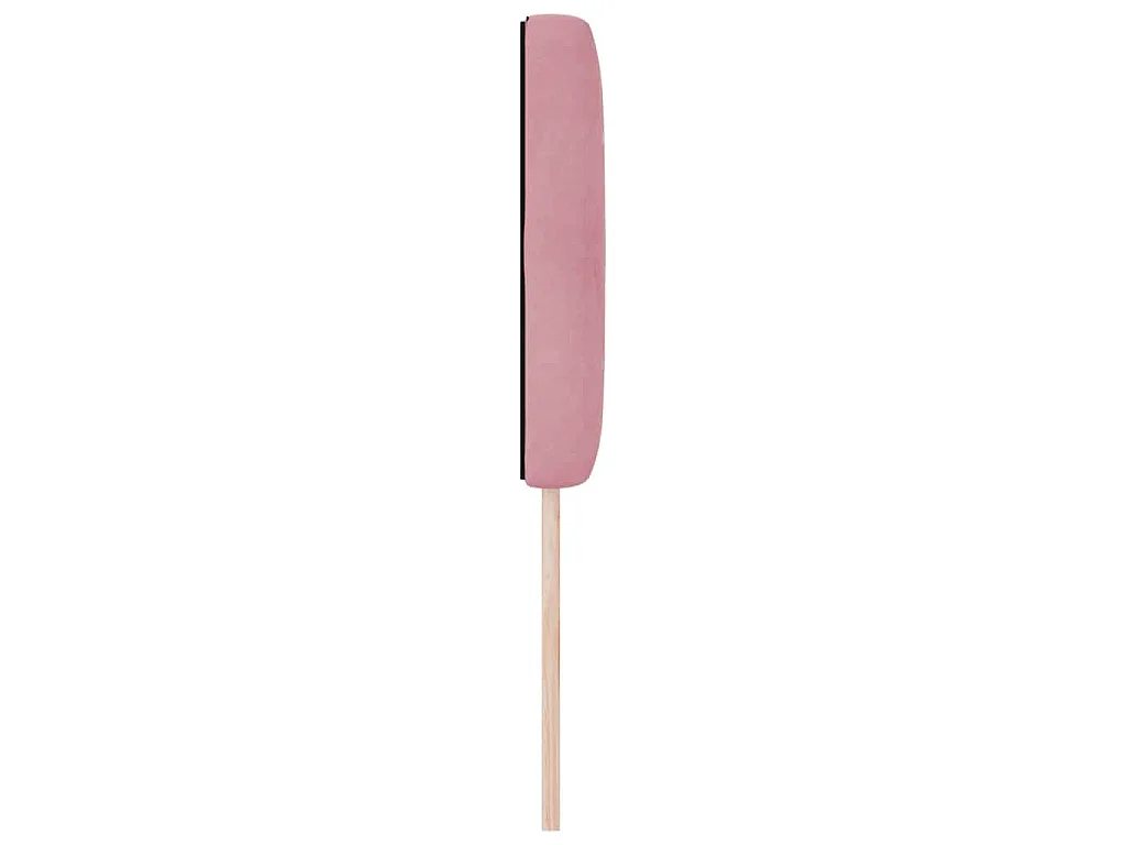 Testiera Rosa 80 cm Velluto