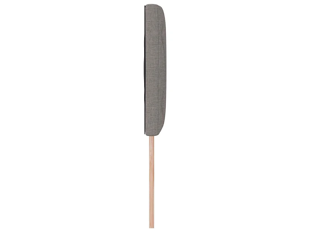 Tête de lit Taupe tissu