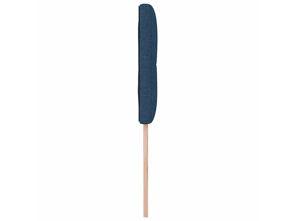 Cabeceira Ajustável em Altura com cabeceira Azul 100 cm tecido
