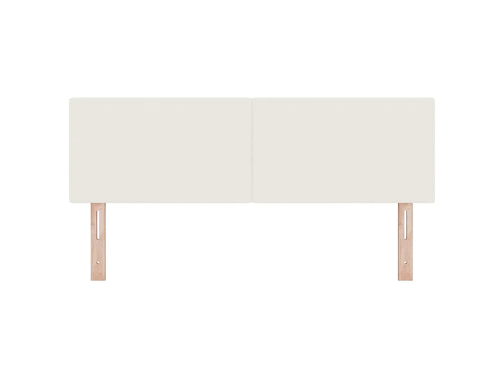Kopfteil Creme 144 cm Cordstoff