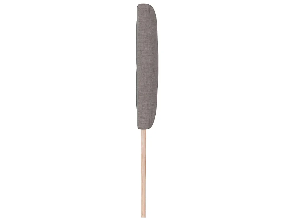 Hoofdbord Taupe Stof