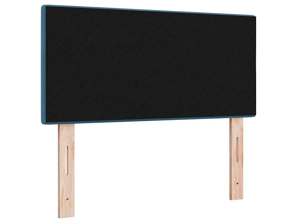 Tête de lit Bleu foncé 100 cm Velours