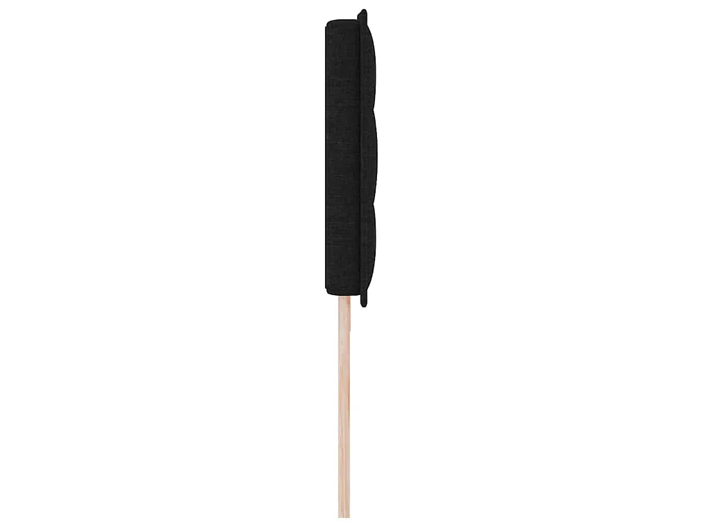 Tête de lit Noir 200 cm tissu