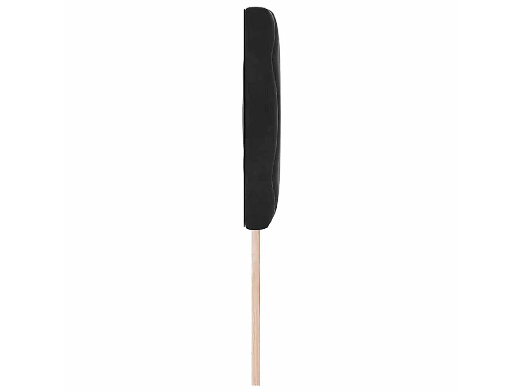 Testiera Nero 144 cm Velluto