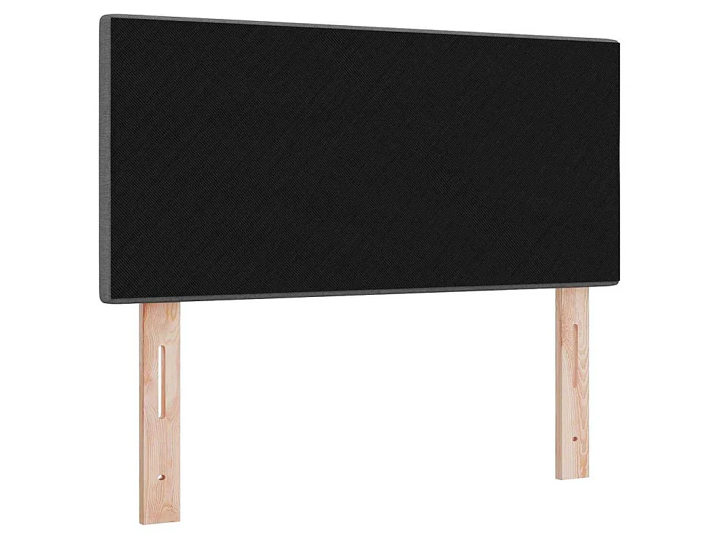 Cabecero Ajustable en Altura Gris oscuro 100 cm tela