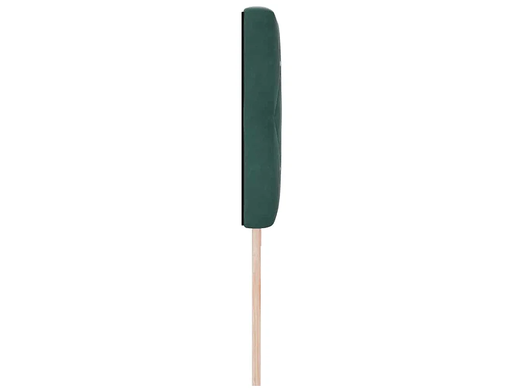 Tête de lit Vert foncé 200 cm Velours