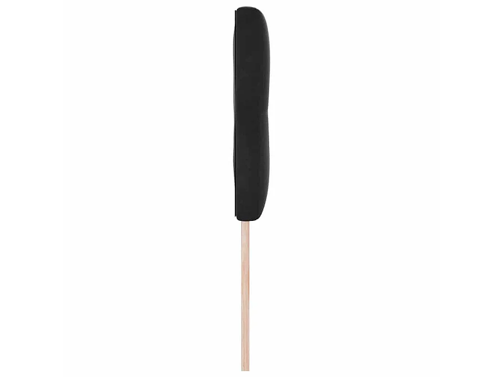 Testiera Nero 144 cm Velluto