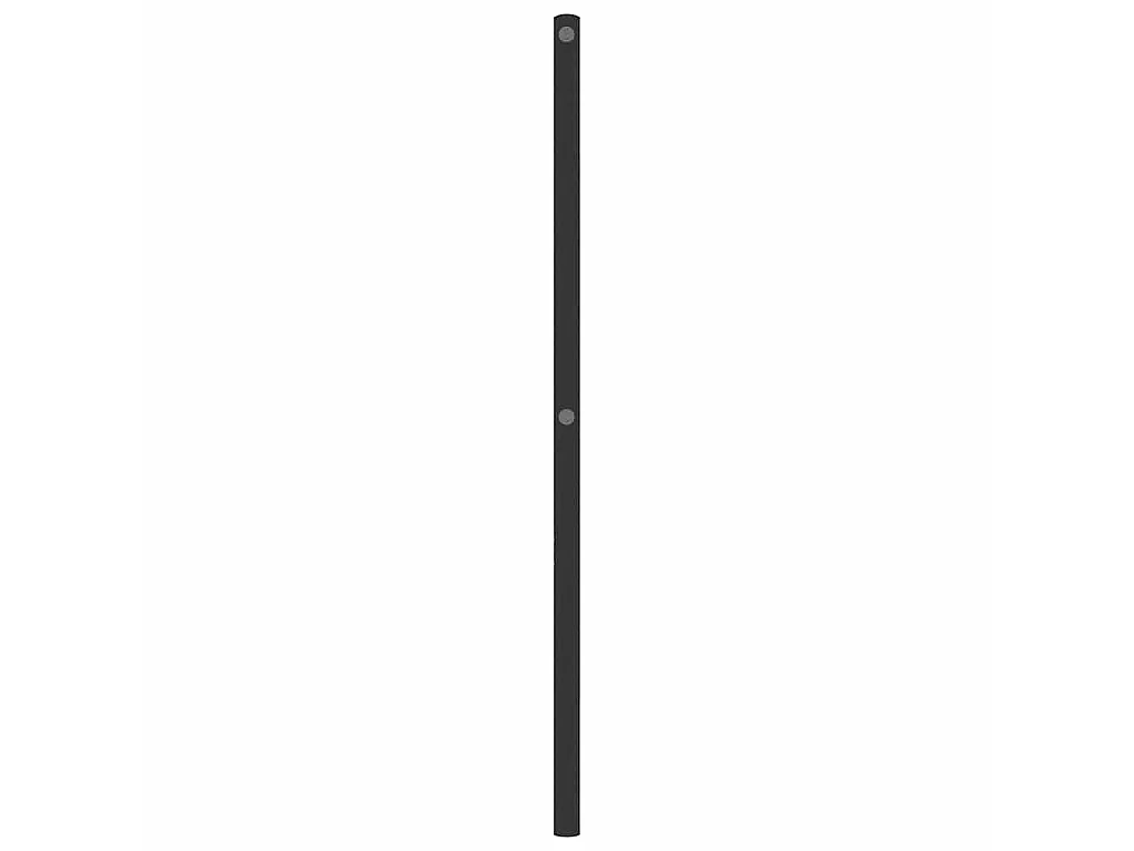 Tête de lit de remplacement métal noir 150 cm