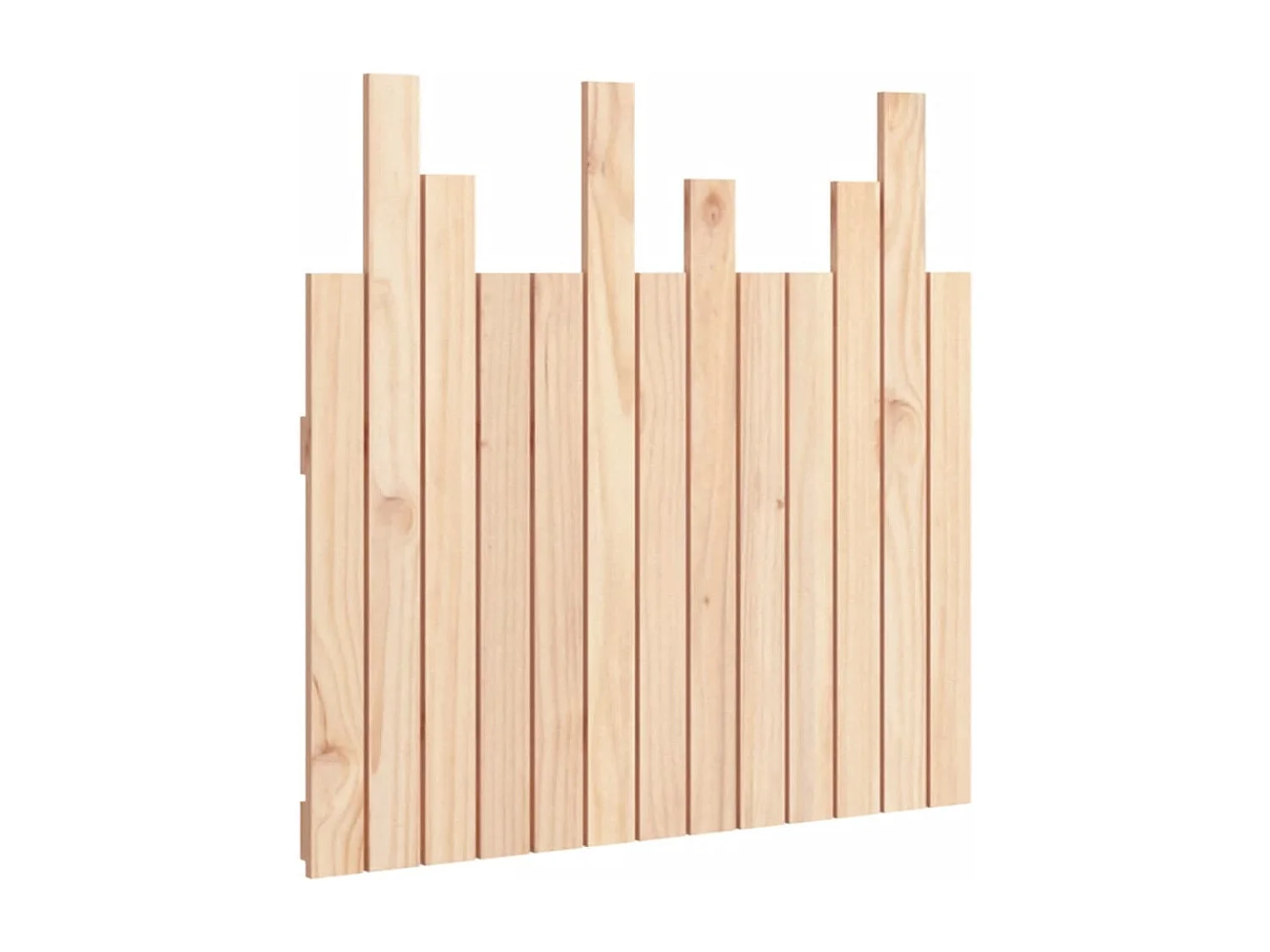 Hoofdbord wandmontage 82,5x3x80 cm massief grenenhout