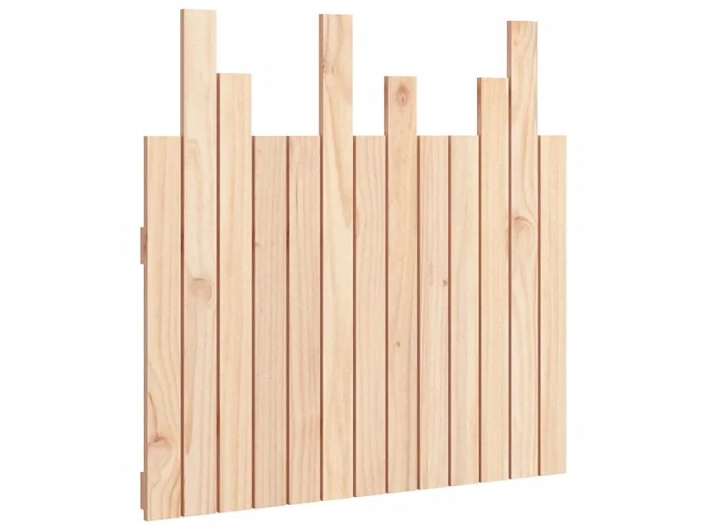 Tête de lit murale 82,5x3x80 cm Bois massif de pin
