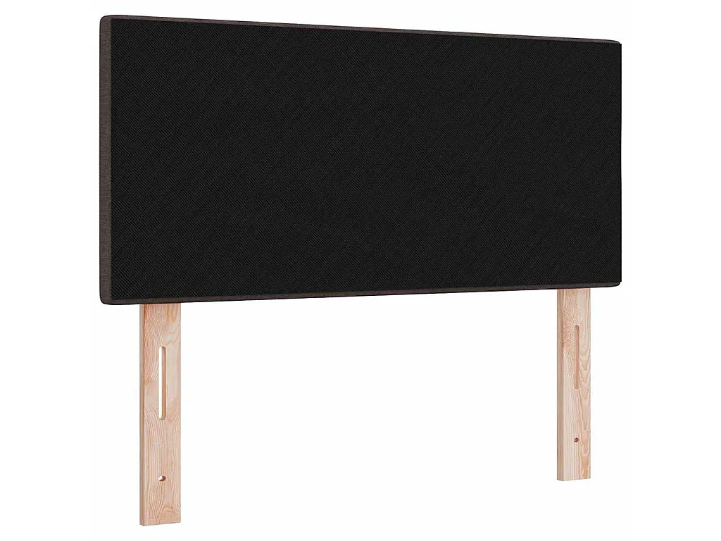 Testiera regolabile in altezza Marrone Scuro 100 cm Tessuto