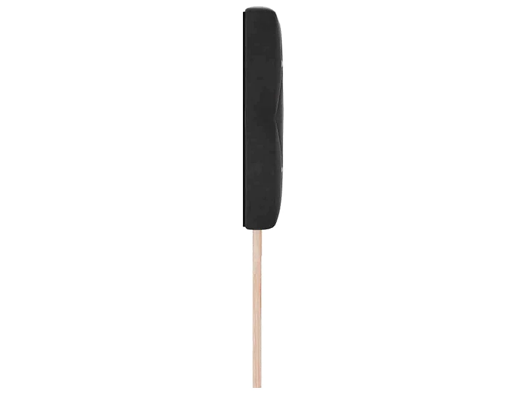 Tête de lit Noir 180 cm Velours