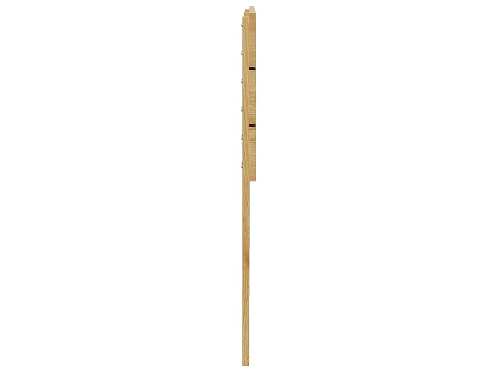 Testiera 150 cm in Legno Massello di Rovere