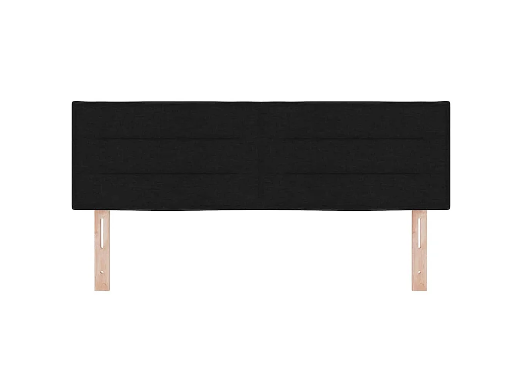 Hoofdbord Zwart 160 cm Stof