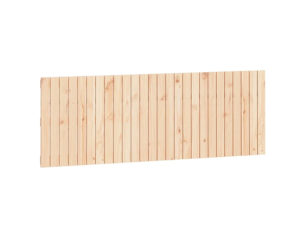 Wandhoofdbord 166x3x60 cm massief grenenhout