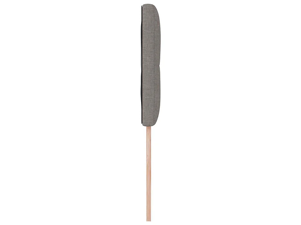 Tête de lit réglable en hauteur Taupe tissu