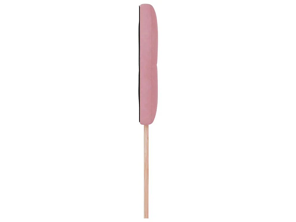 Tête de lit Rose 100 cm Velours