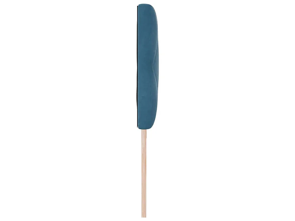Kopfteil Dunkelblau 200 cm Samt